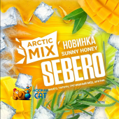 Табак Sebero Arctic Mix Sunny Honey (Манго Тархун Гречишный Мед Арктик) 25г Акцизный